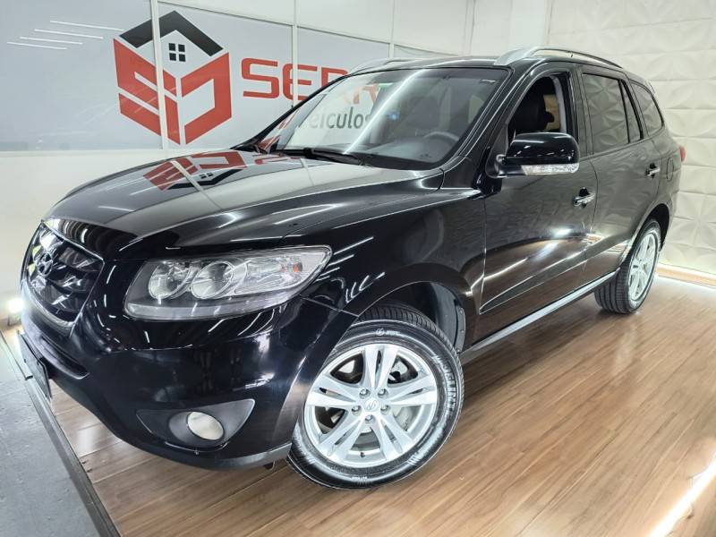 HYUNDAI - SANTA FÉ - 2010/2011 - Preta - R$ 53.900,00