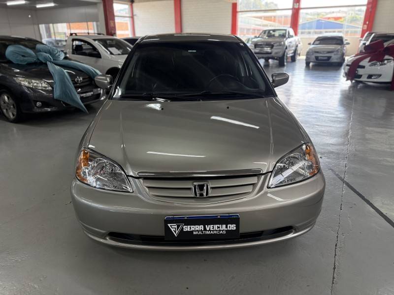 HONDA - CIVIC - 2003/2003 - Cinza - R$ 21.900,00